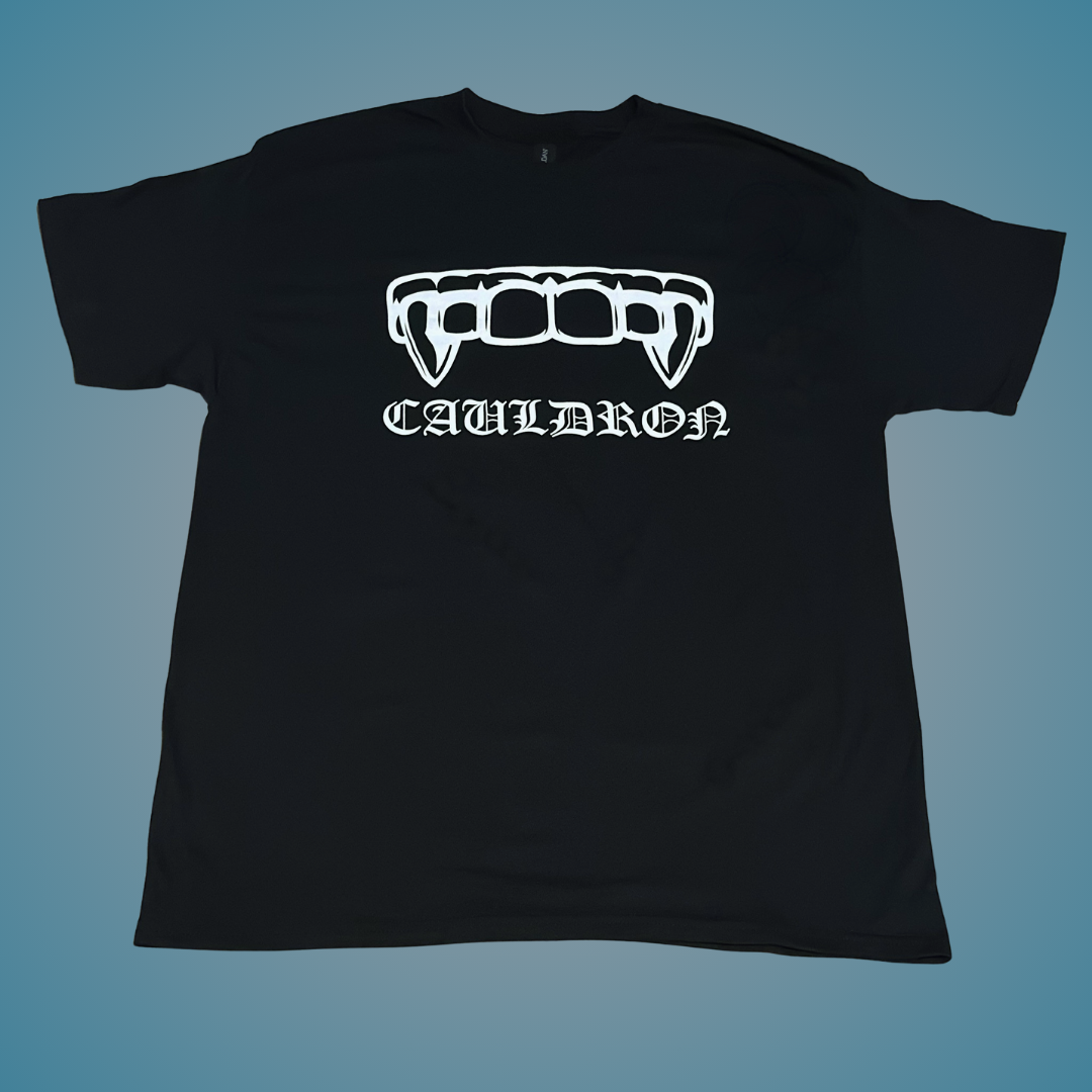 Vampire Teeth Graphic Tee Shirt