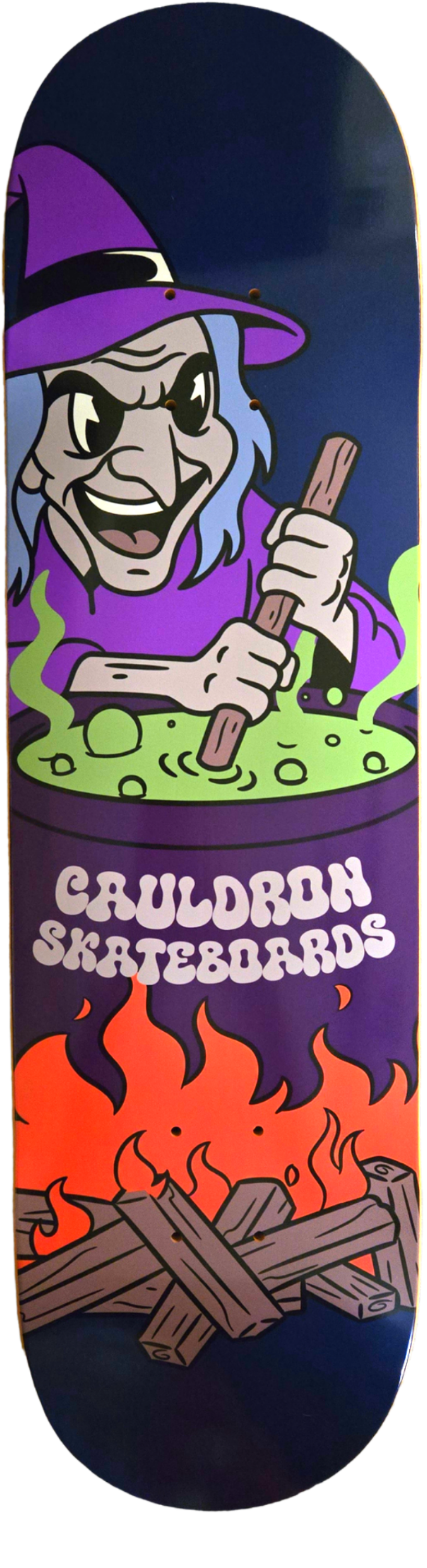 Cauldron Witch Graphic Deck 8.5"
