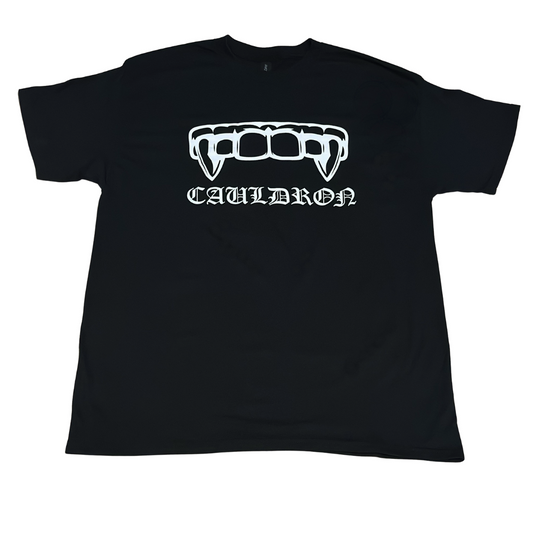 Vampire Teeth Graphic Tee Shirt